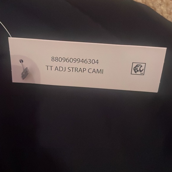 Blue V Neck Tank Top - Picture 6 of 7